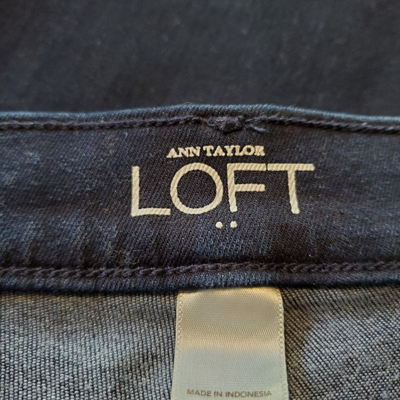 Ann Taylor Loft Super Skinny Jeans Size 14 - Picture 4 of 5